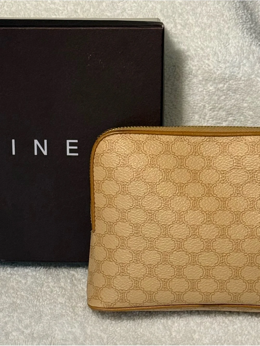 Celine toiletry pouch